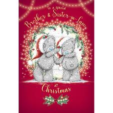Brother & Sister In Law Me to You Bear Christmas Card Image Preview